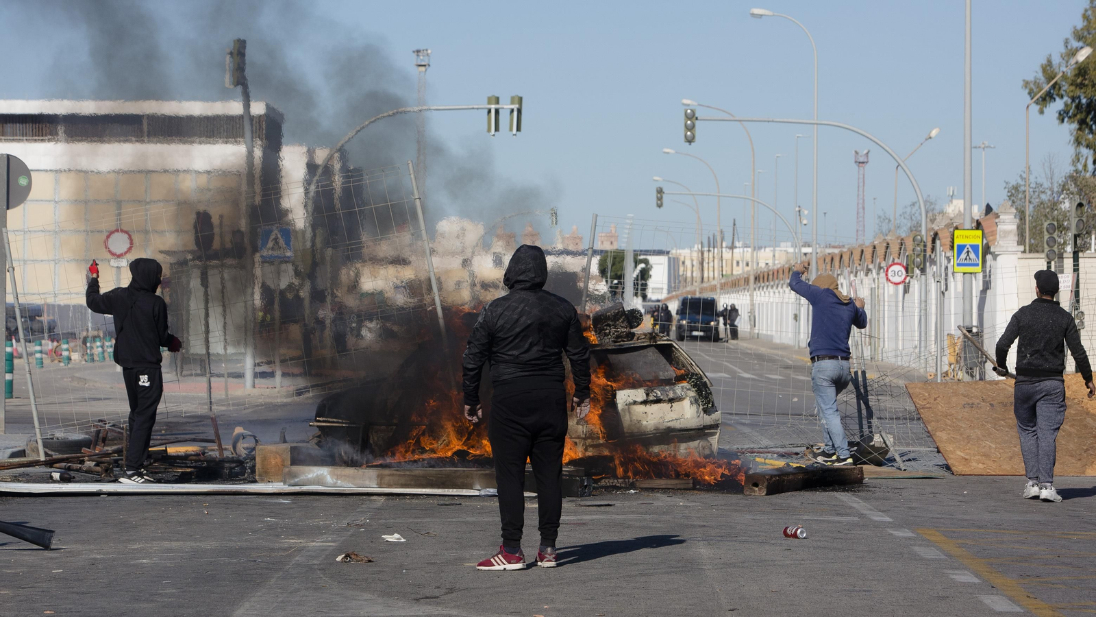 Las imágenes de la segunda jornada de la huelga del metal en Cádiz