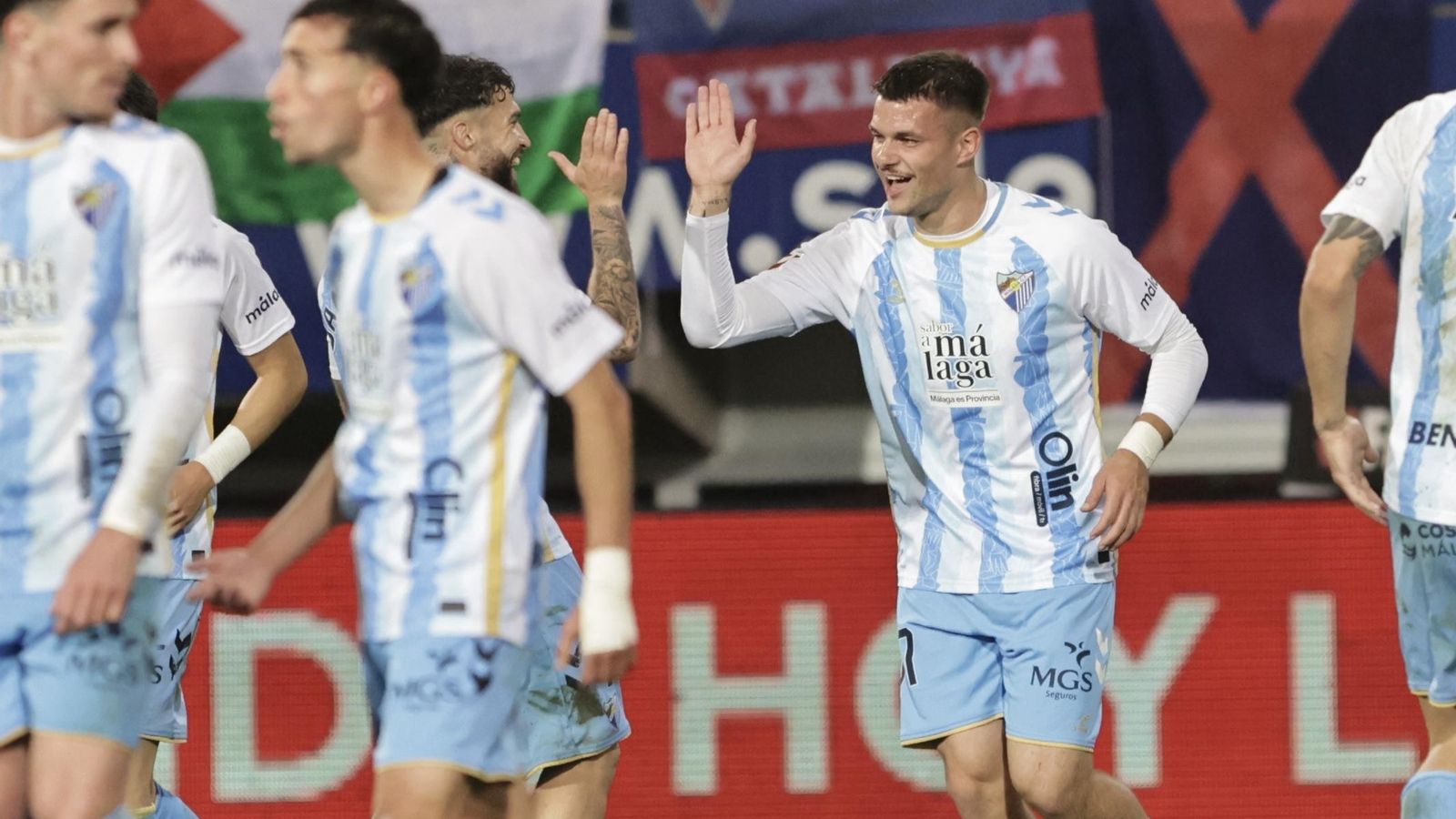 El Eibar-Málaga CF, en fotos