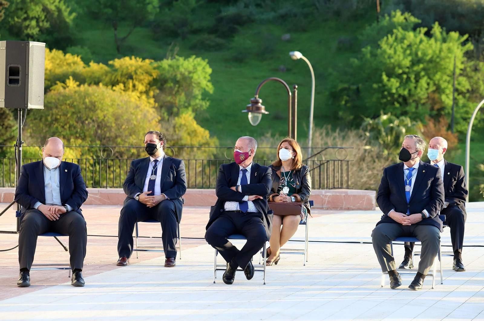 Imágenes del entorno del Santuario de la Cinta en su inauguración