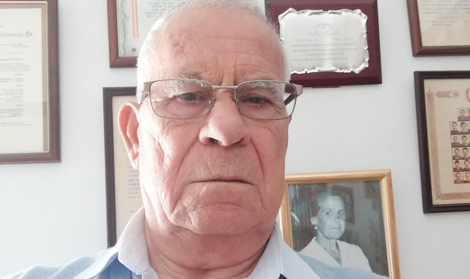 El presidente de Centro de Participación Activa de Personas Mayores del Barrio Bajo de Sanlúcar, José González Parada.