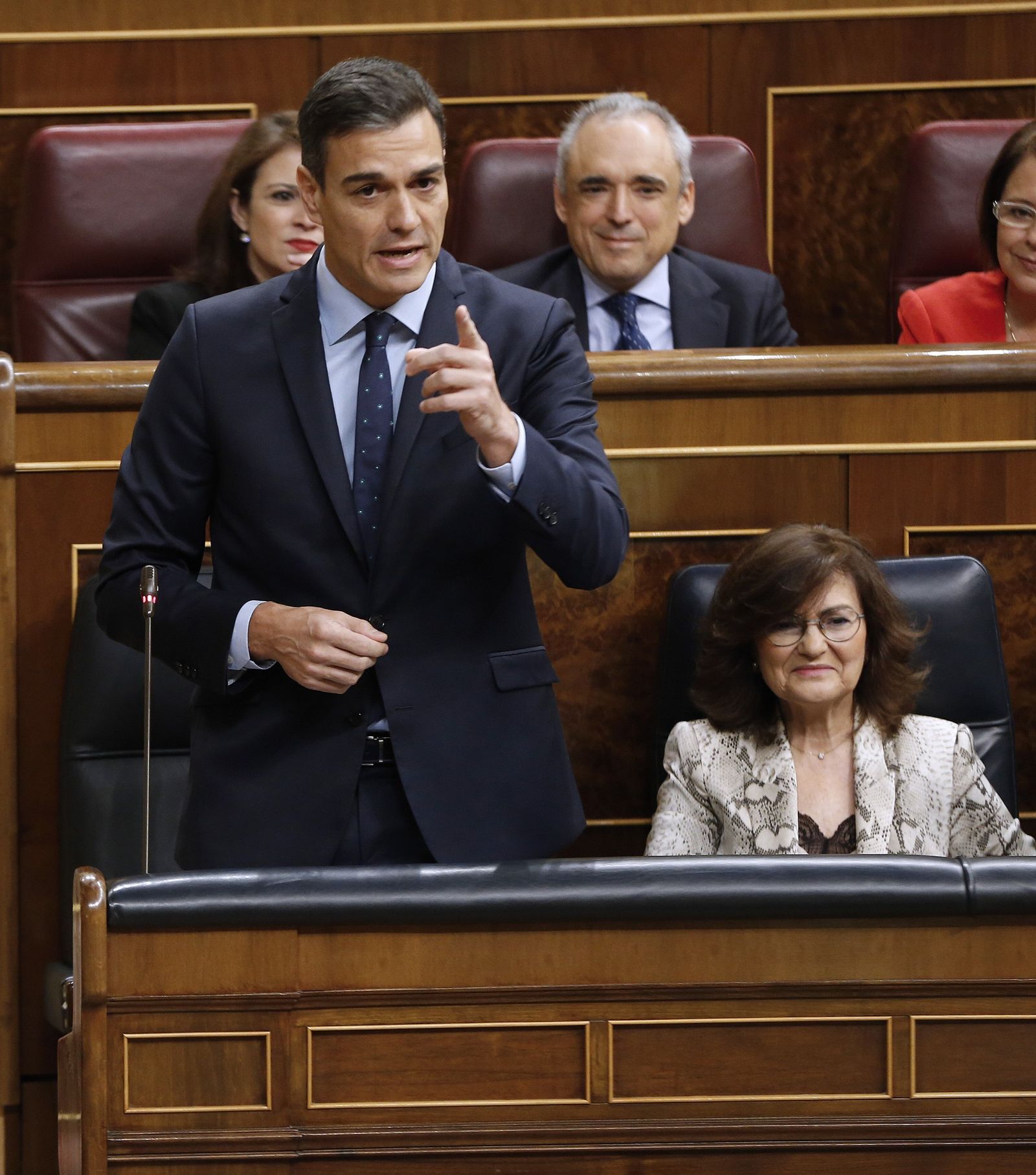 Pedro Sánchez, presidente del Gobierno.