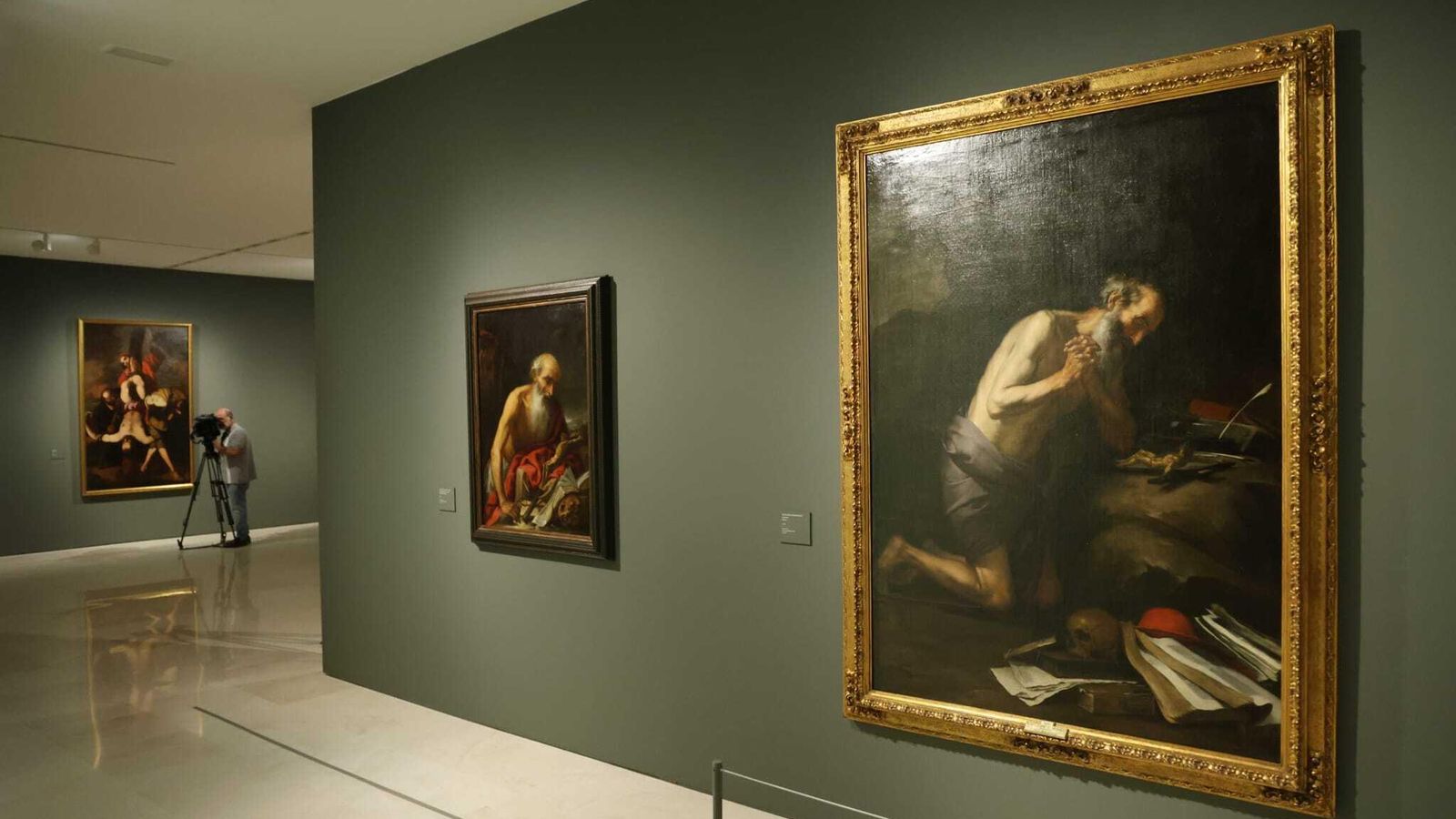 Cuadros de la exposición 'Fieramente humanos' en el Museo Carmen Thyssen Cuadros de la exposición 'Fieramente humanos' en el Museo Carmen Thyssen