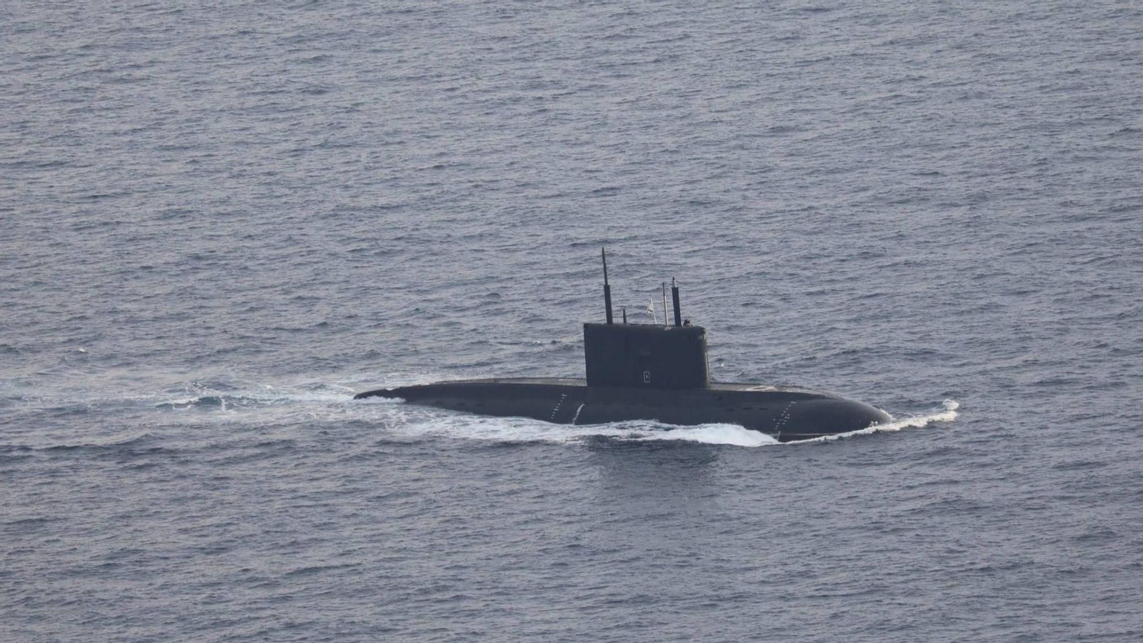 El submarino ruso Novorossiysk.