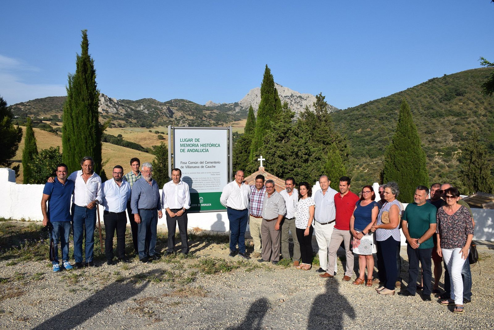 El acto celebrado ayer.