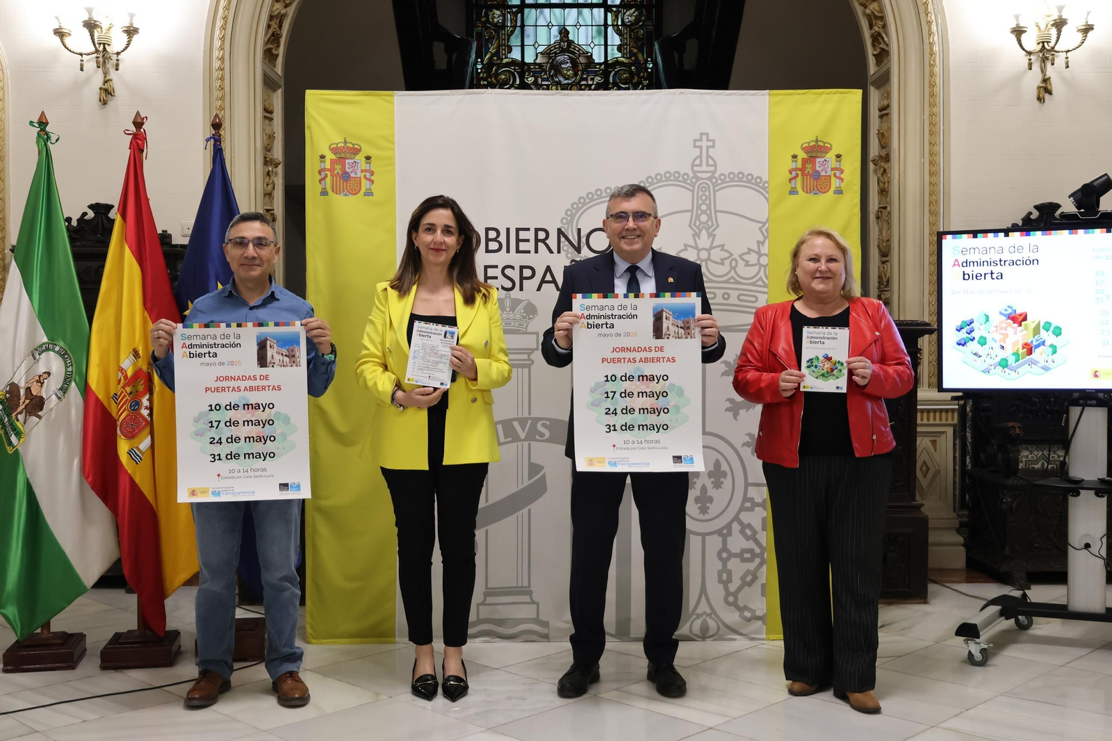 Acto de presentación de las Jornadas de Puertas Abiertas.