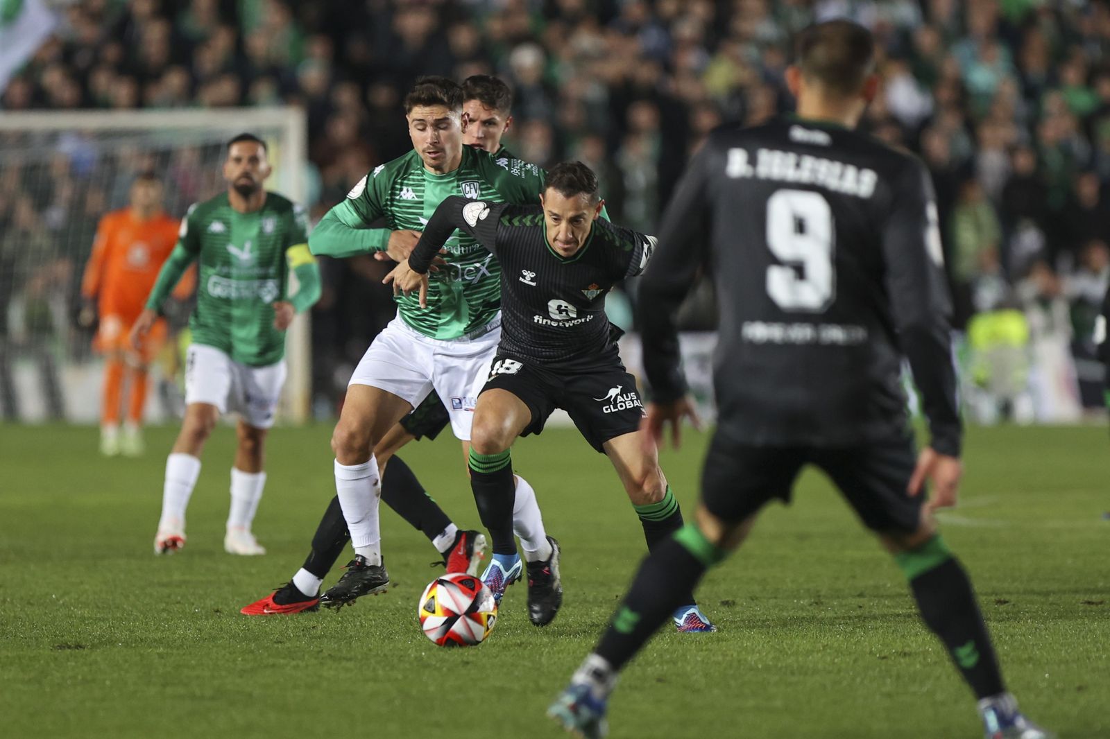 Las fotos del Villanovense-Betis de Copa del Rey