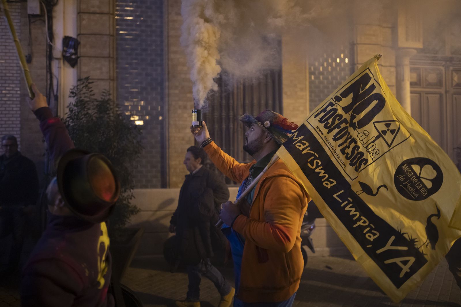 Ambiente en la final  del Carnaval Colombino