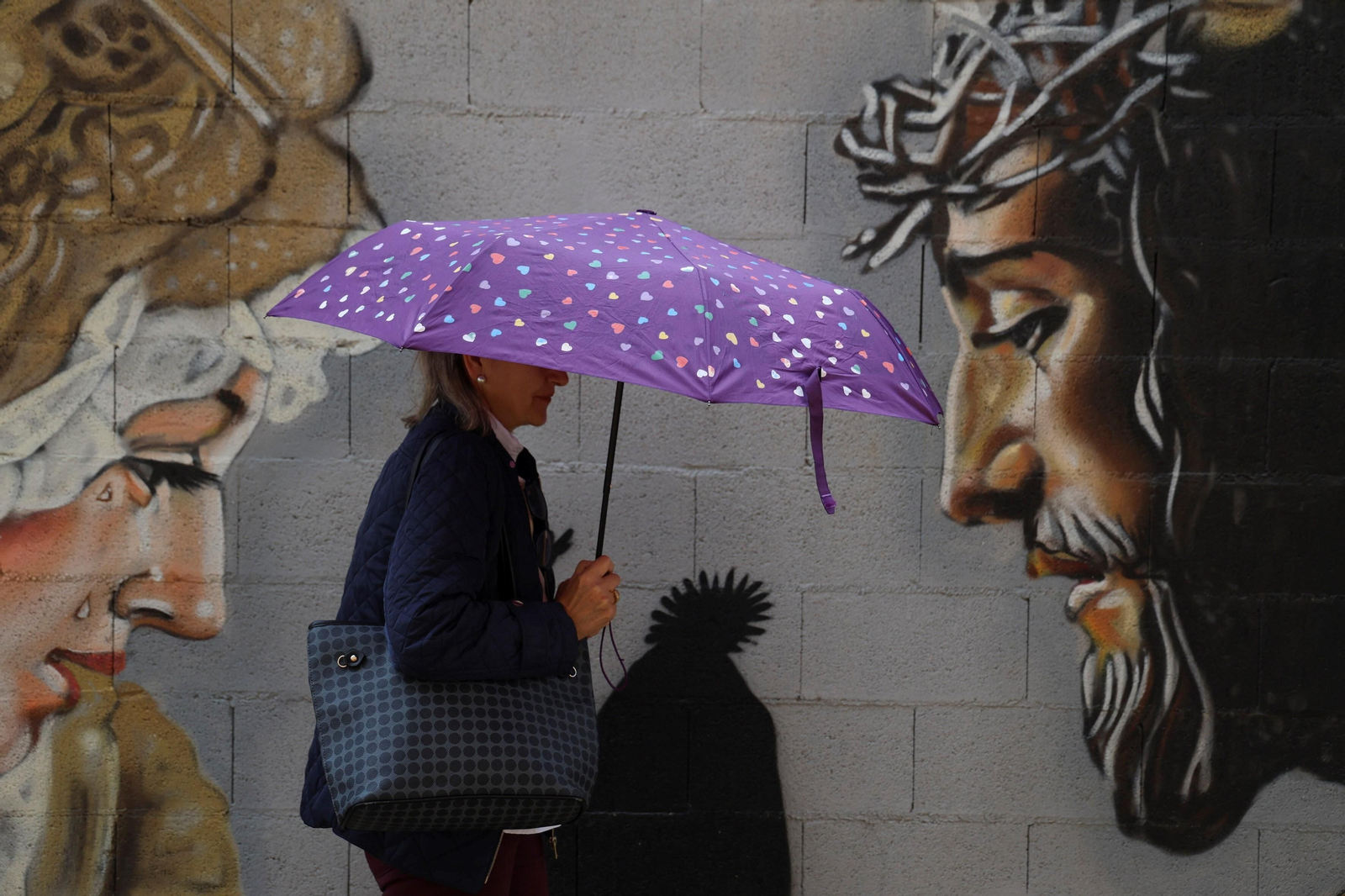 El Cautivo en el Lunes Santo en Málaga, en fotos