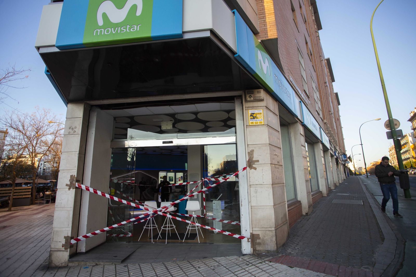 Nuevo alunizaje en la tienda de Movistar de la Ronda de Capuchinos