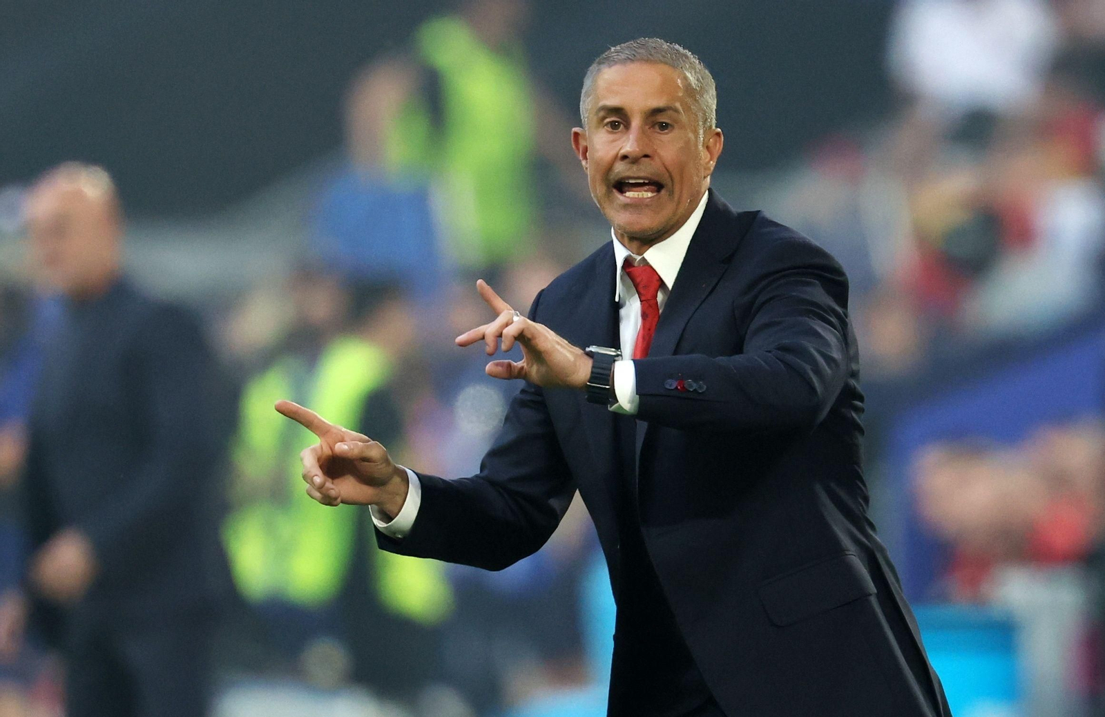 Las fotos del Albania - España