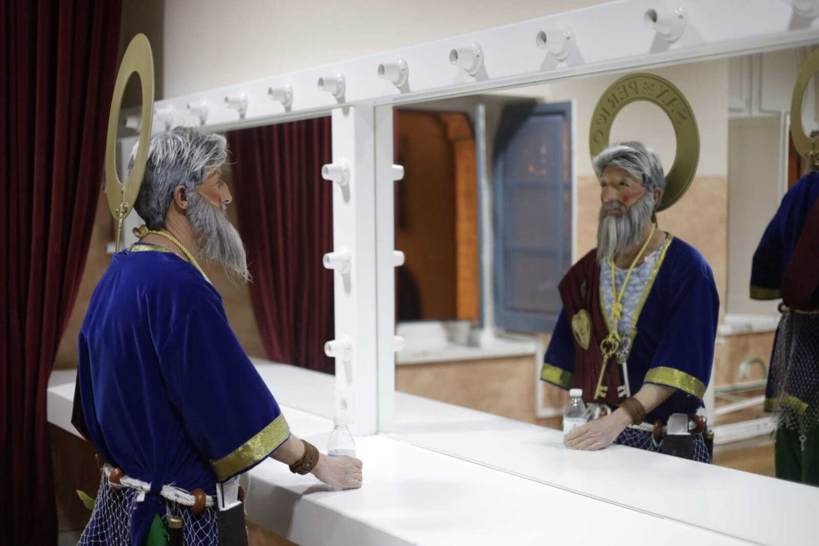 Chirigota Los del veredicto en camerinos