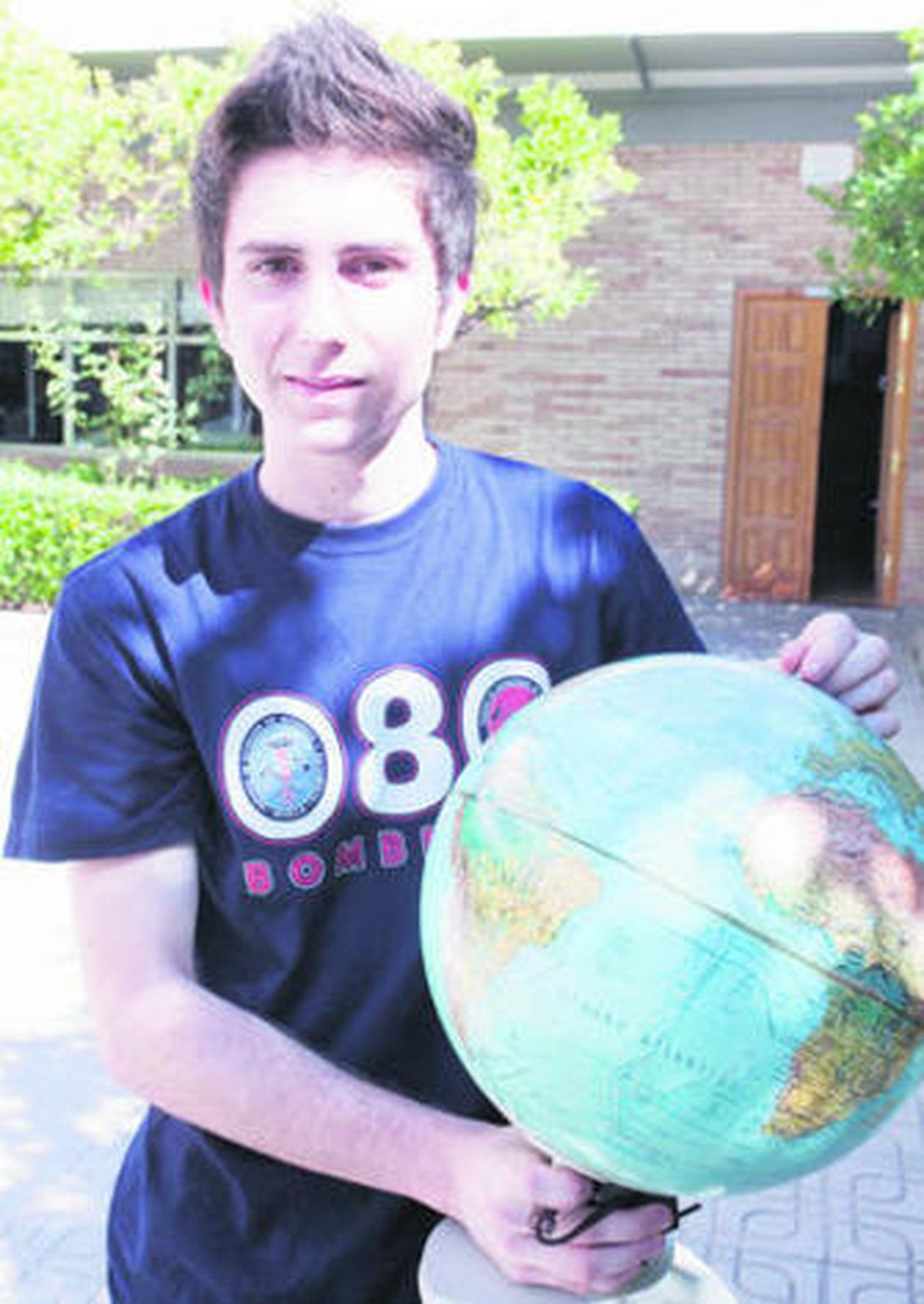 José María Jiménez, uno de los jóvenes expedicionarios.