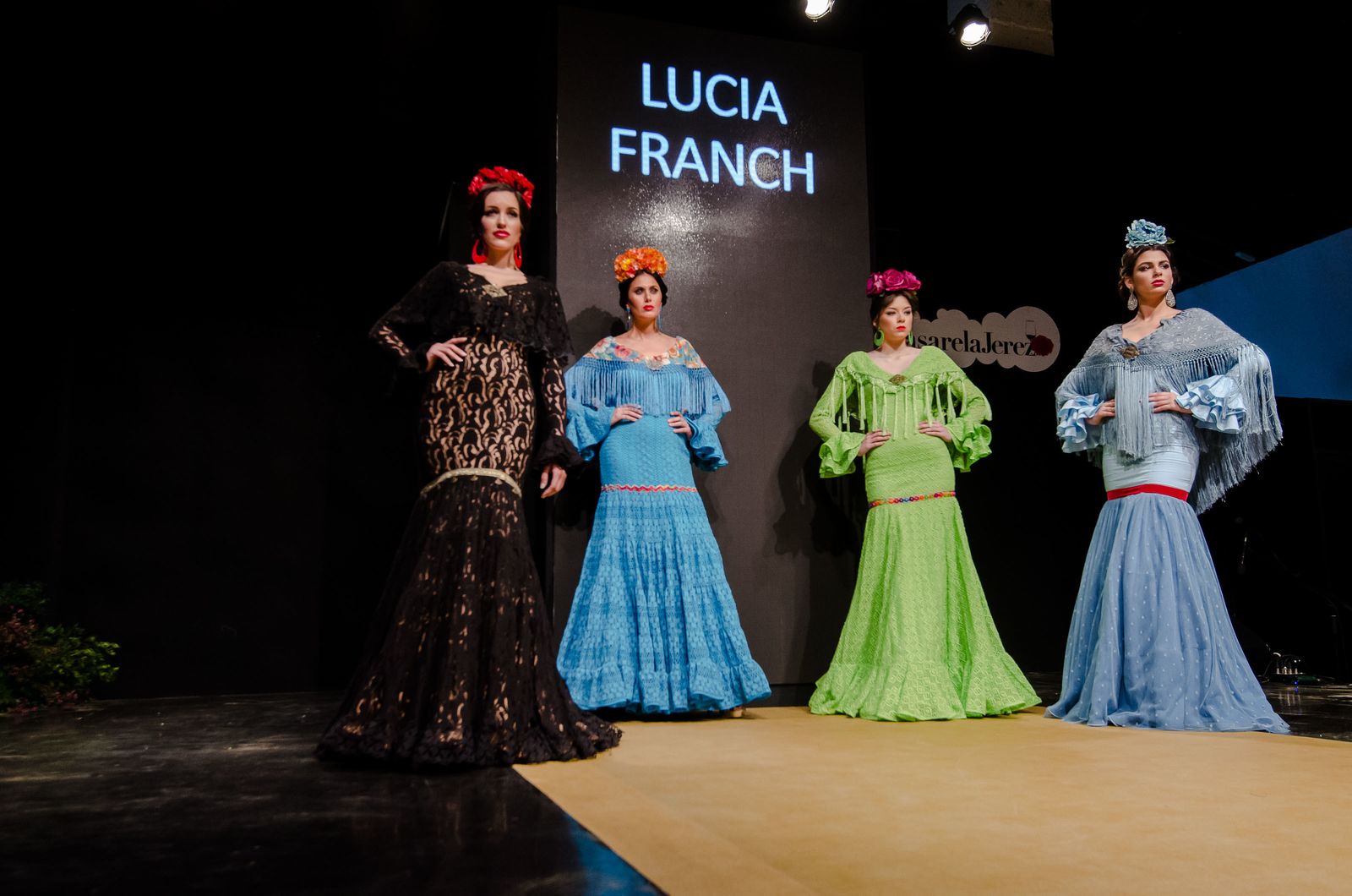 El desfile de Lucía Franch, en imágenes