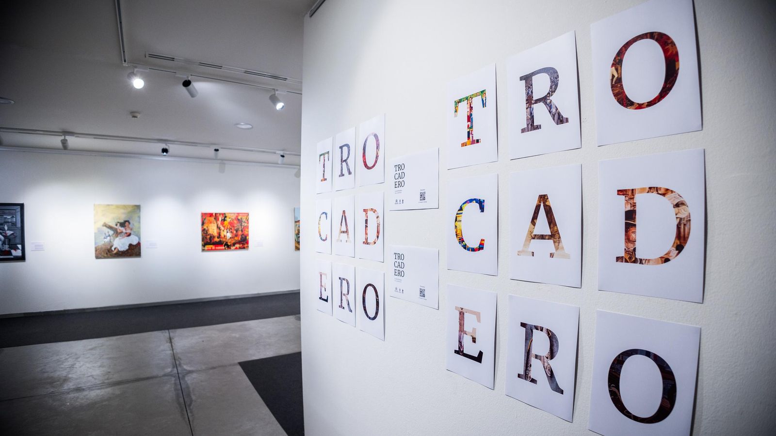 Exposición 'Trocadero' en las instalaciones del centro de congresos