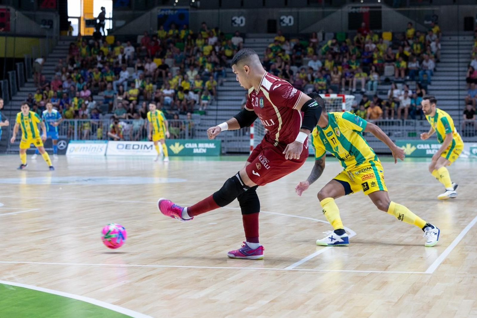 El clásico entre Jaén Paraíso Interior FS y Viña Albali Valdepeñas