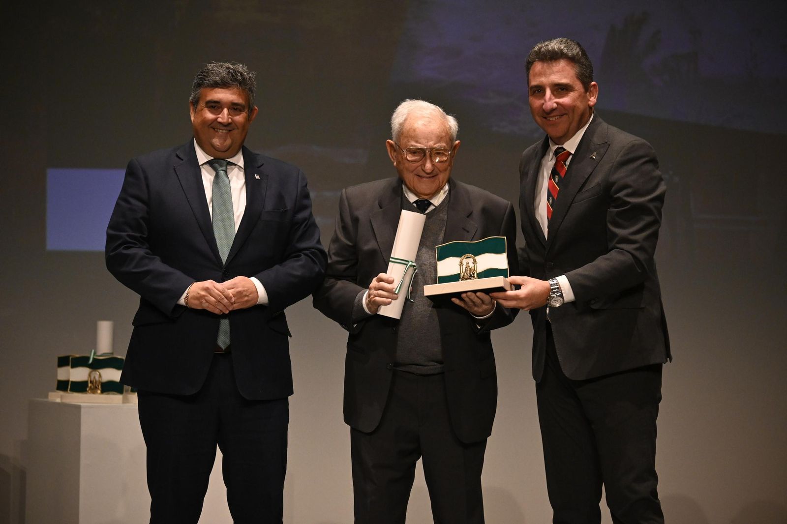 Premios de las Banderas de Andalucía en Huelva, en imágenes