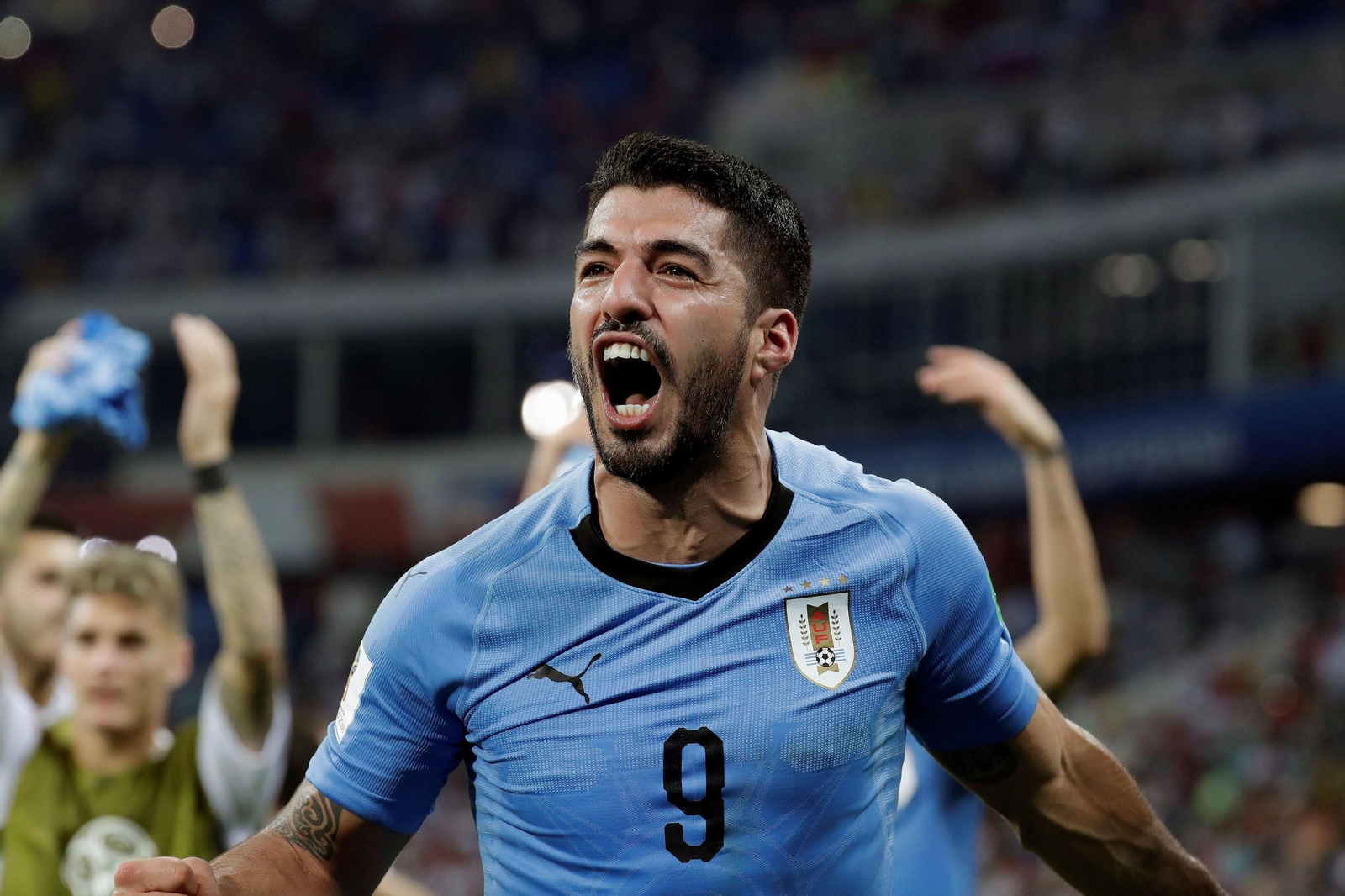 Las imágenes del Uruguay-Portugal