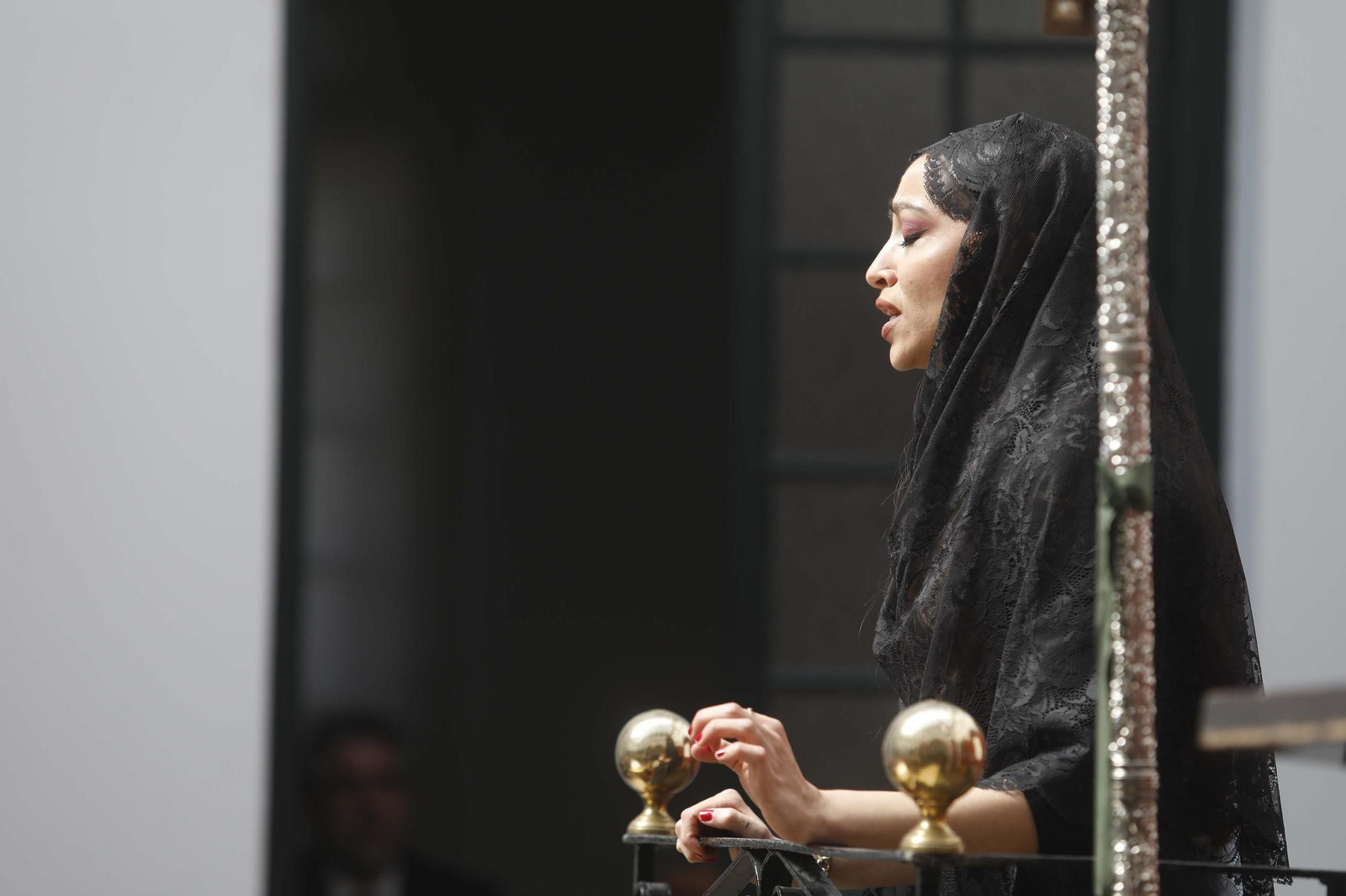 Exaltación de la Saeta de La Levantá a cargo de Noelia Perez, en imágenes