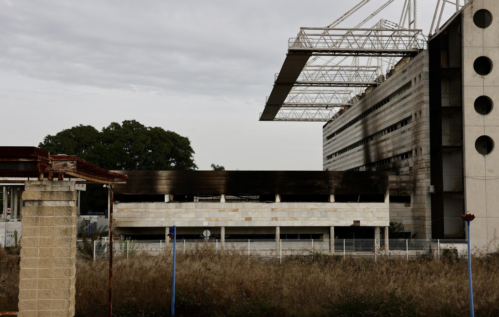 Así ha quedado el Auditorio Rocío Jurado tras el incendio