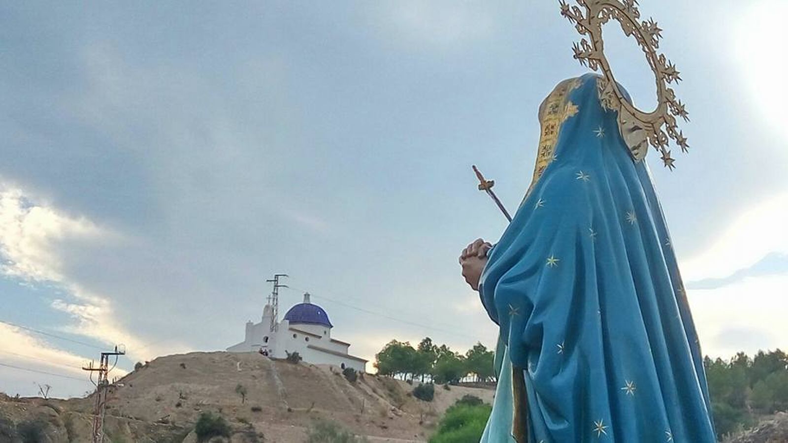 Las imágenes de la Virgen de la Cabeza en Monteagud