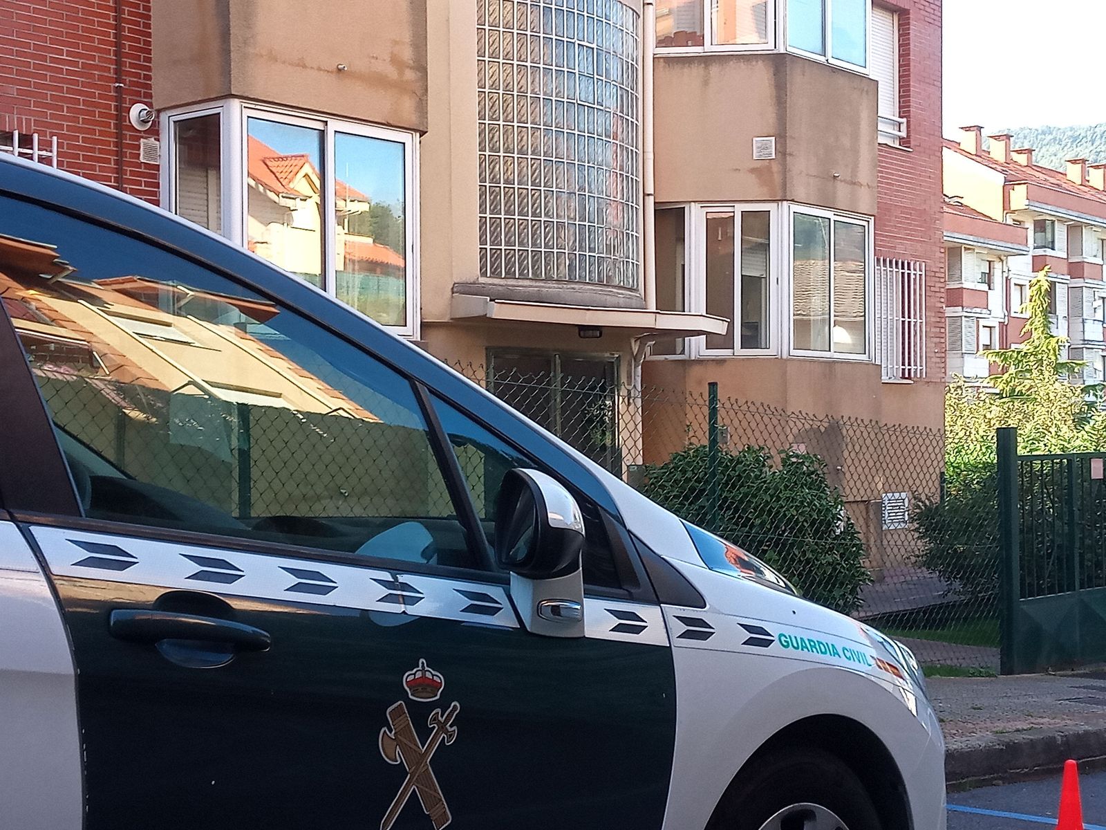 Vehículo de la Guardia Civil.