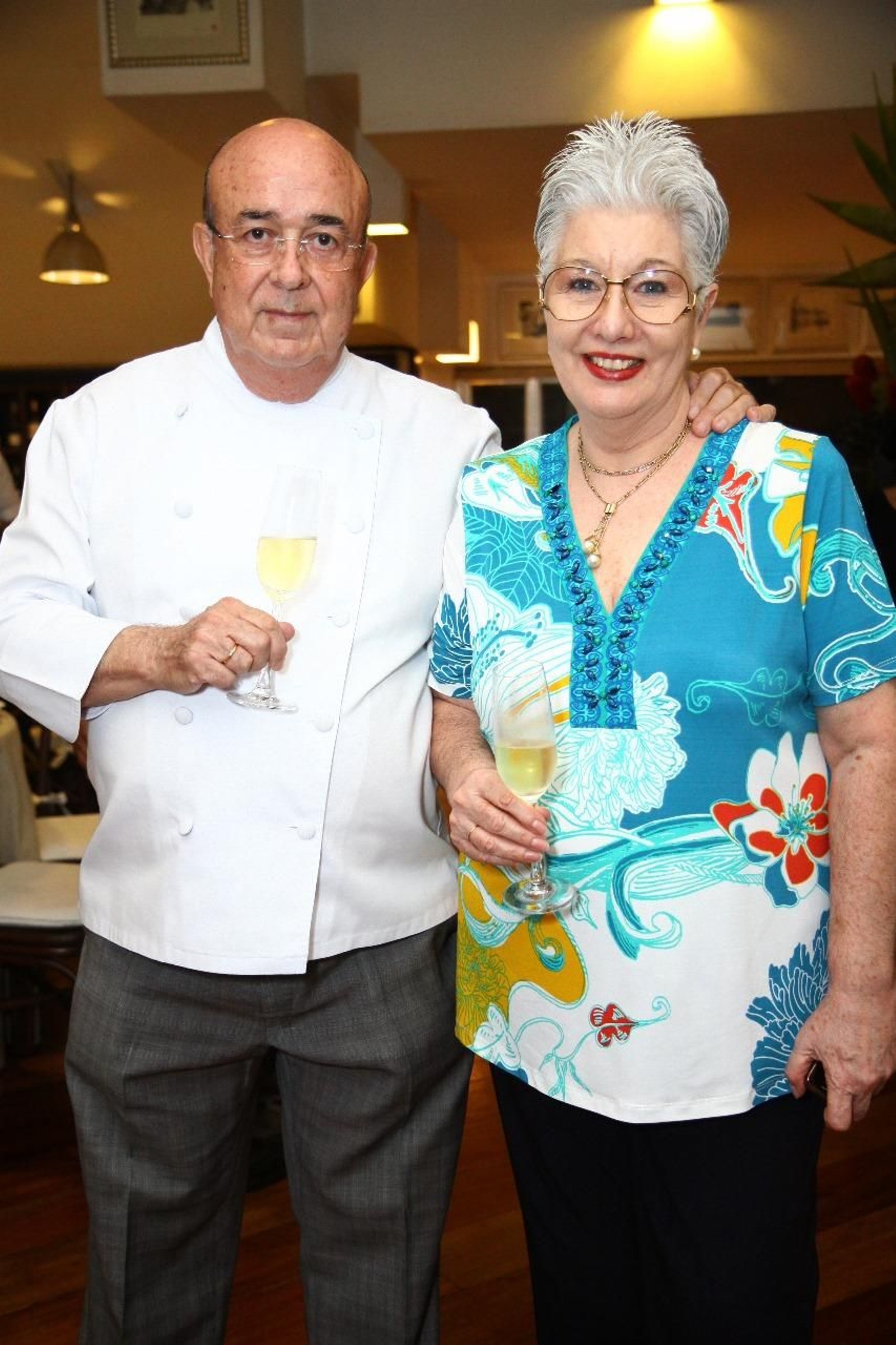 Juan Carlos Terry y su esposa, Mari García.