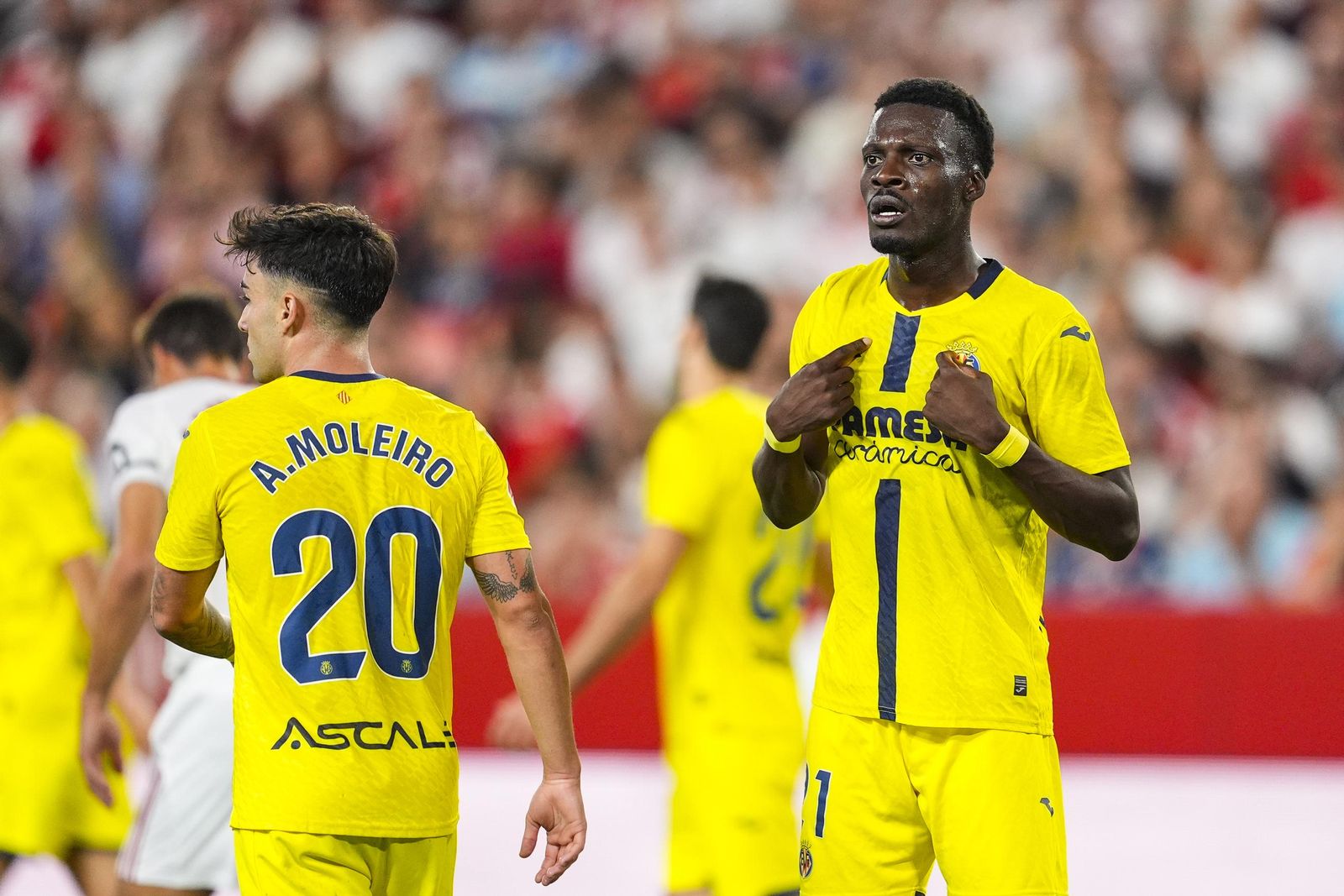 Las fotos del Sevilla-Villarreal