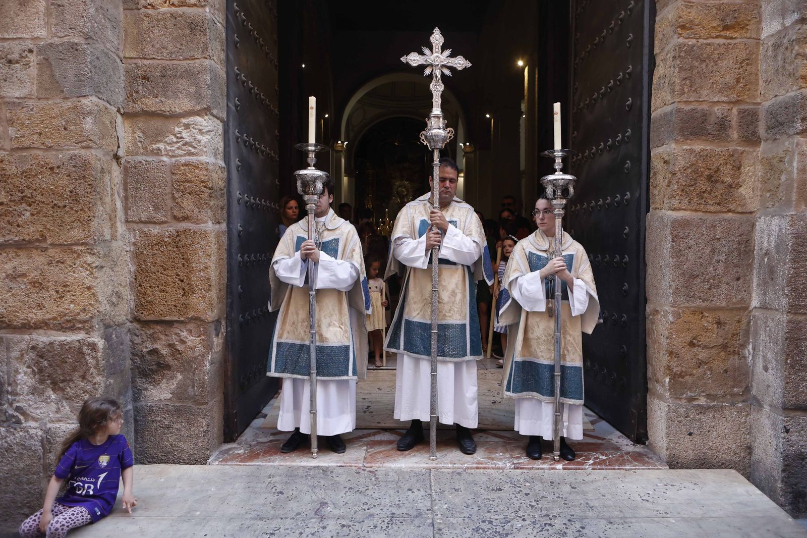 Imágenes de la procesión de la Virgen de la Salud