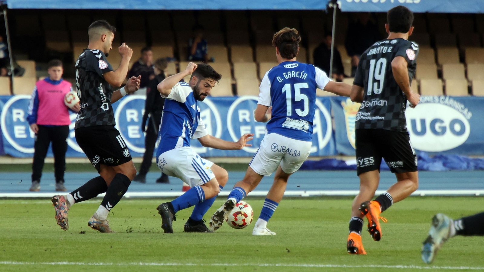 Imágenes del derbi entre Xerez CD y Xerez DFC en Chapín