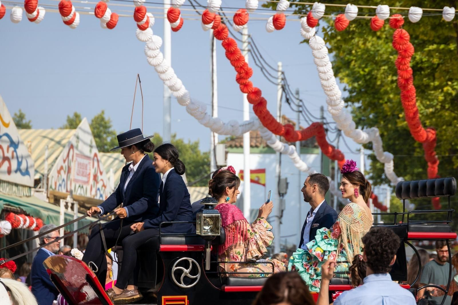 Búscate en las imágenes del sábado de Feria de El Puerto