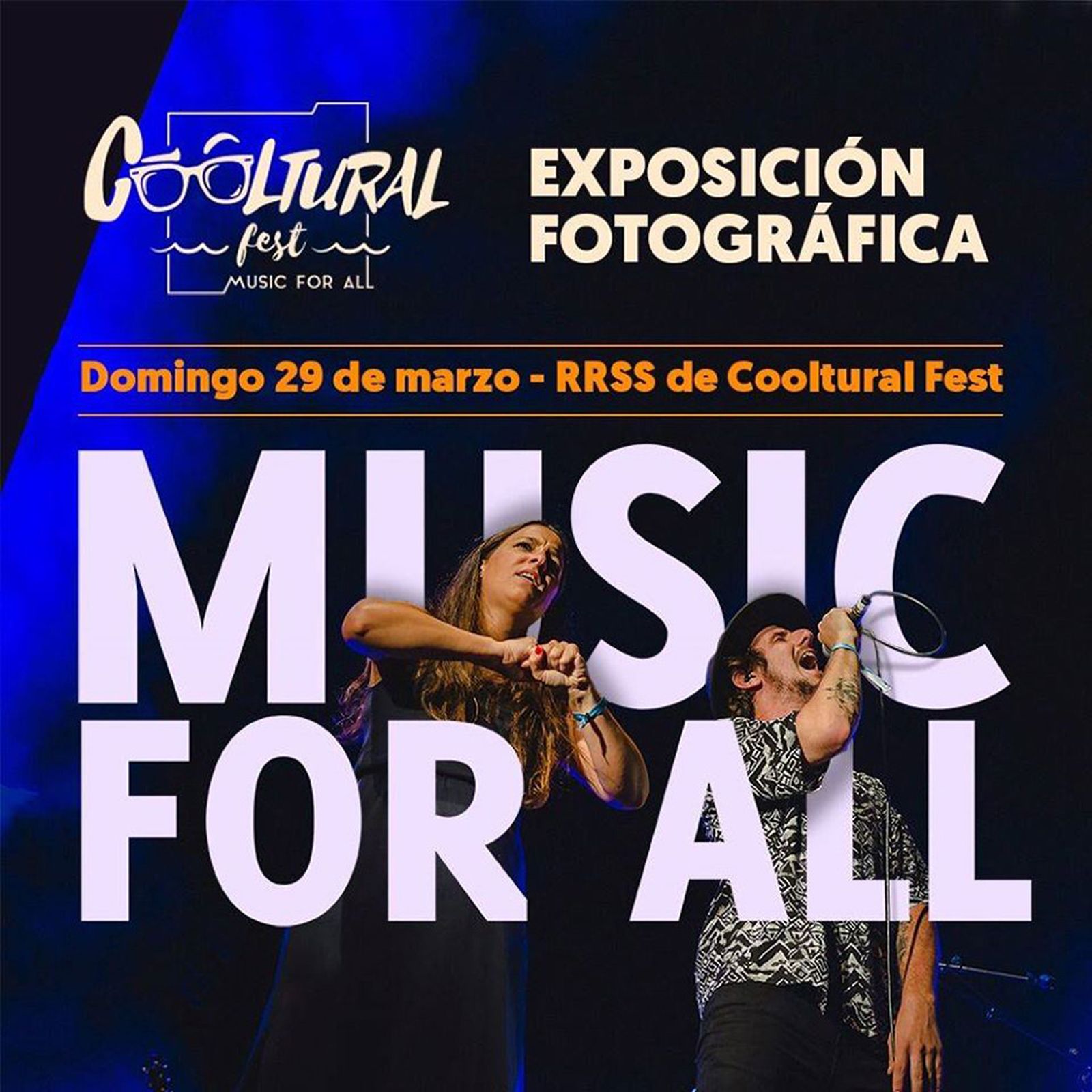 Cartel de la exposición fotográfica.