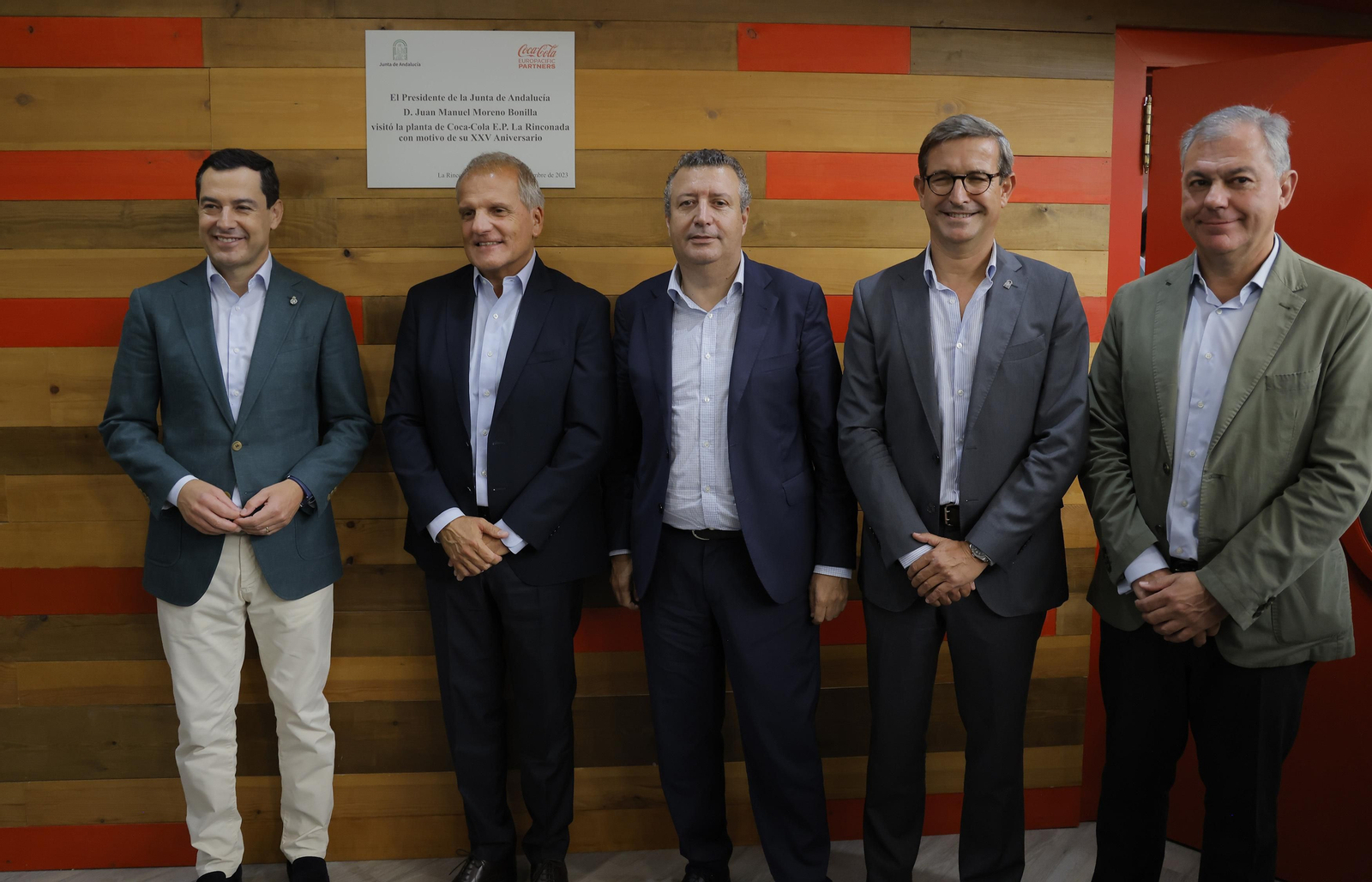 Las fotos de la celebración del 25 aniversario de la planta de Coca-Cola en La Rinconada