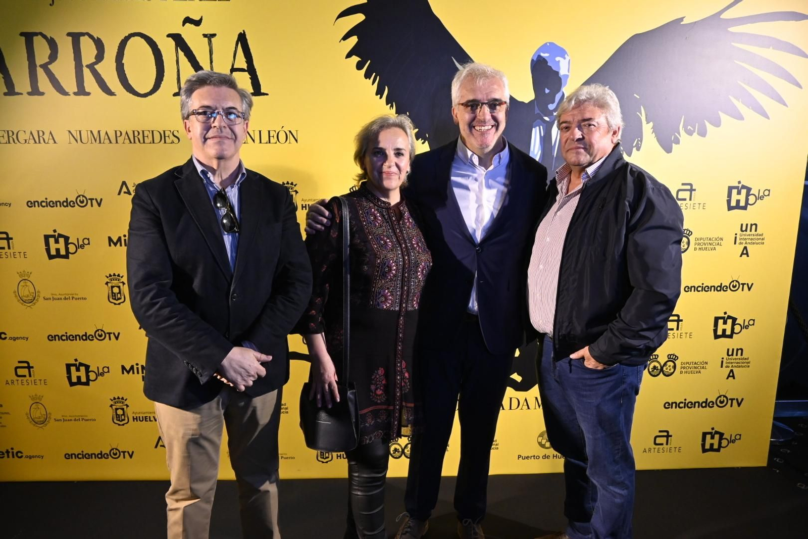 Estreno del cortometraje 'Carroña' del cineasta onubense Elías Pérez , en imágenes