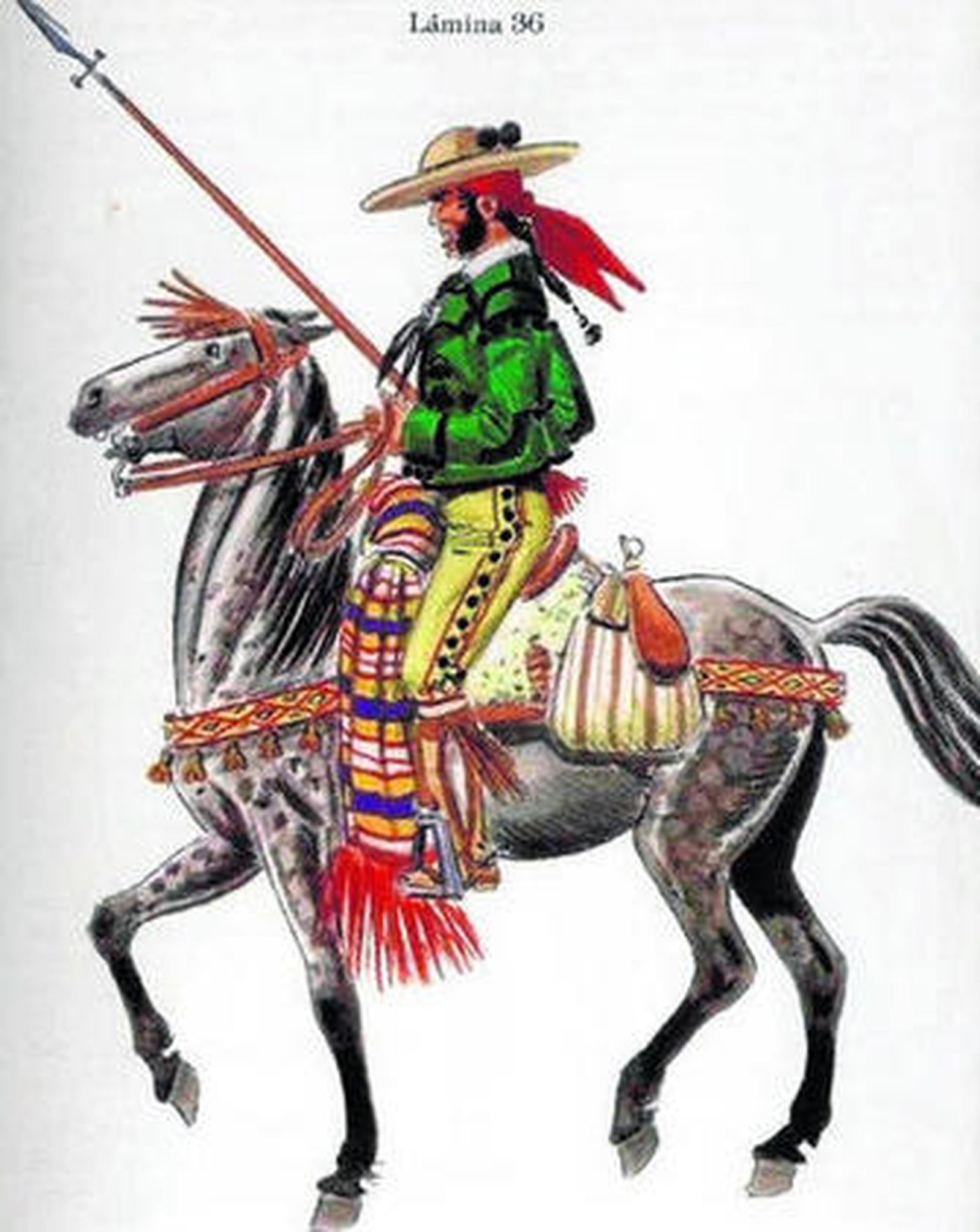 Los garrochistas jerezanos que lucharon en Bailén