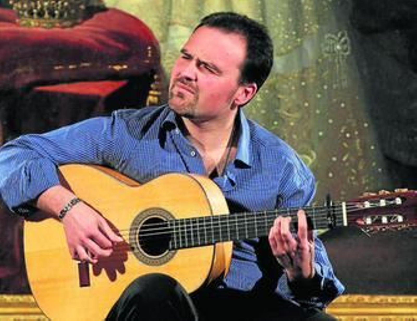 El guitarrista jerezano Santiago Lara, en una imagen de archivo.