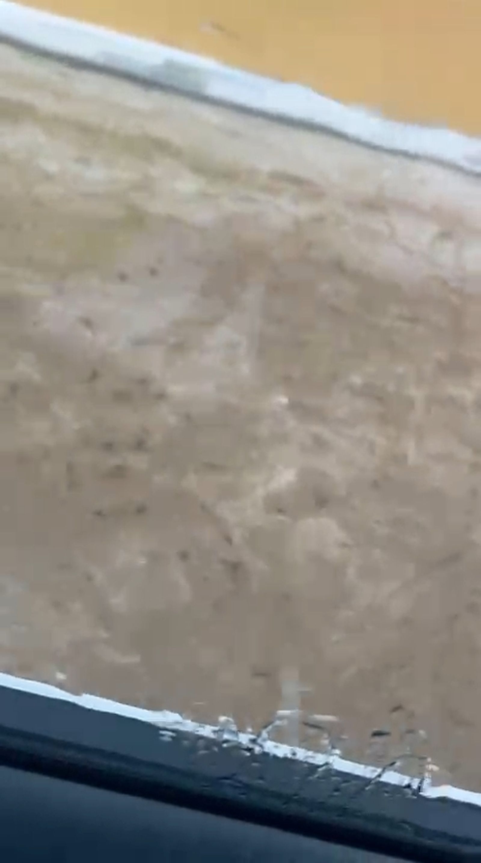 Las imágenes que deja la tromba sobre la Axarquía