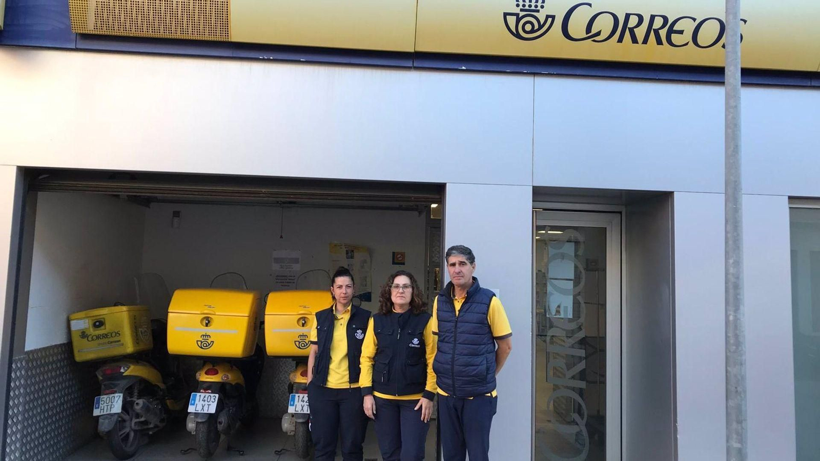 Imagen de archivo de mayo de carteros de Bailén.