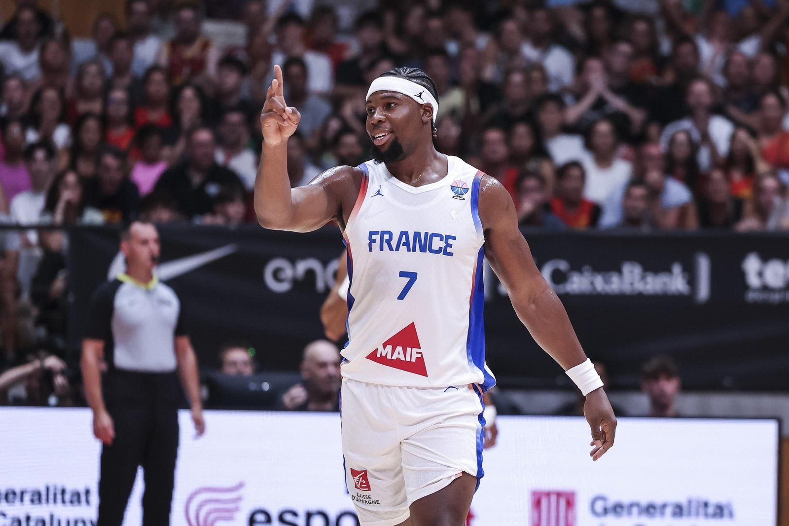 Las fotos del España - Francia de baloncesto