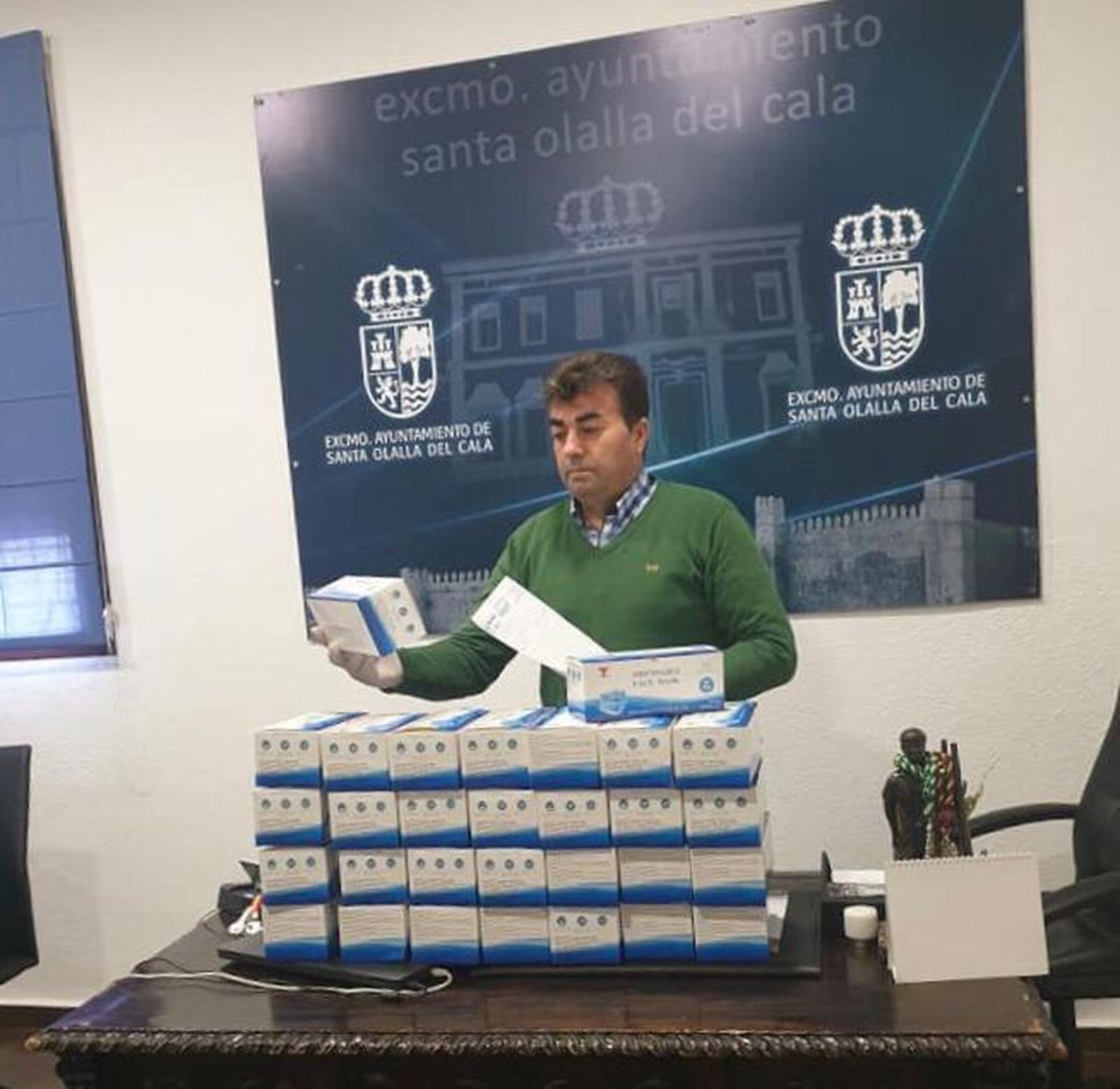 Antonio Plaza, alcalde de Santa Olla del Cala