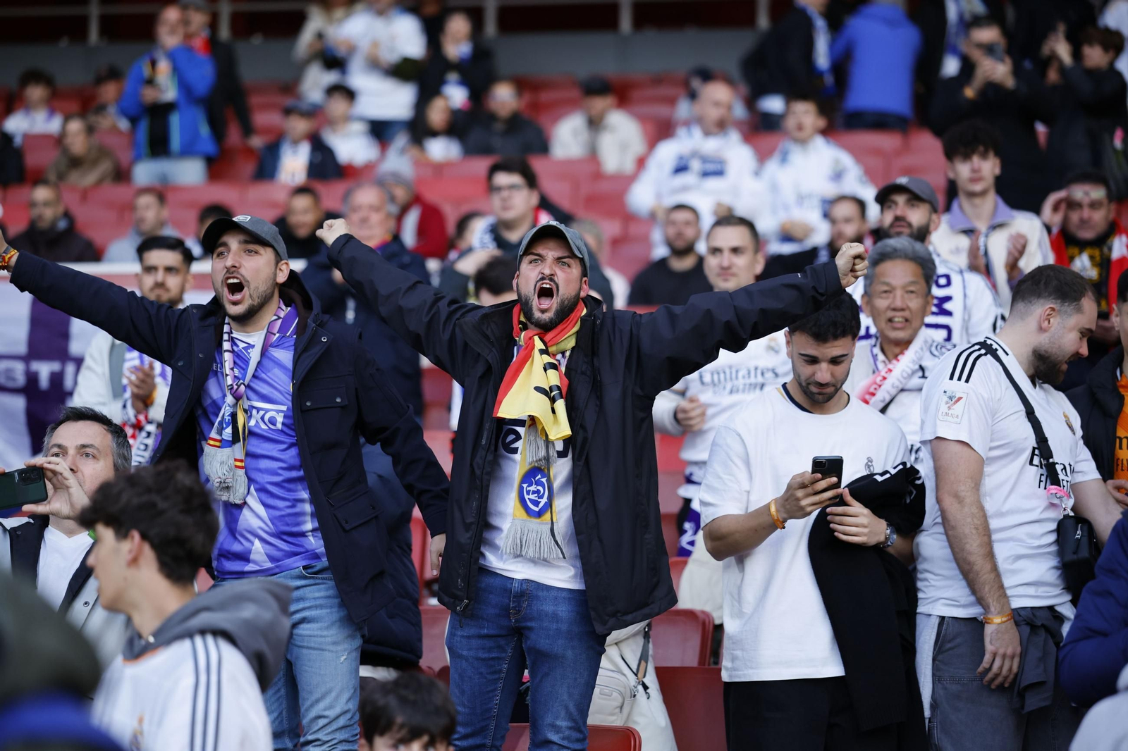 Las mejores fotos del Arsenal - Real Madrid