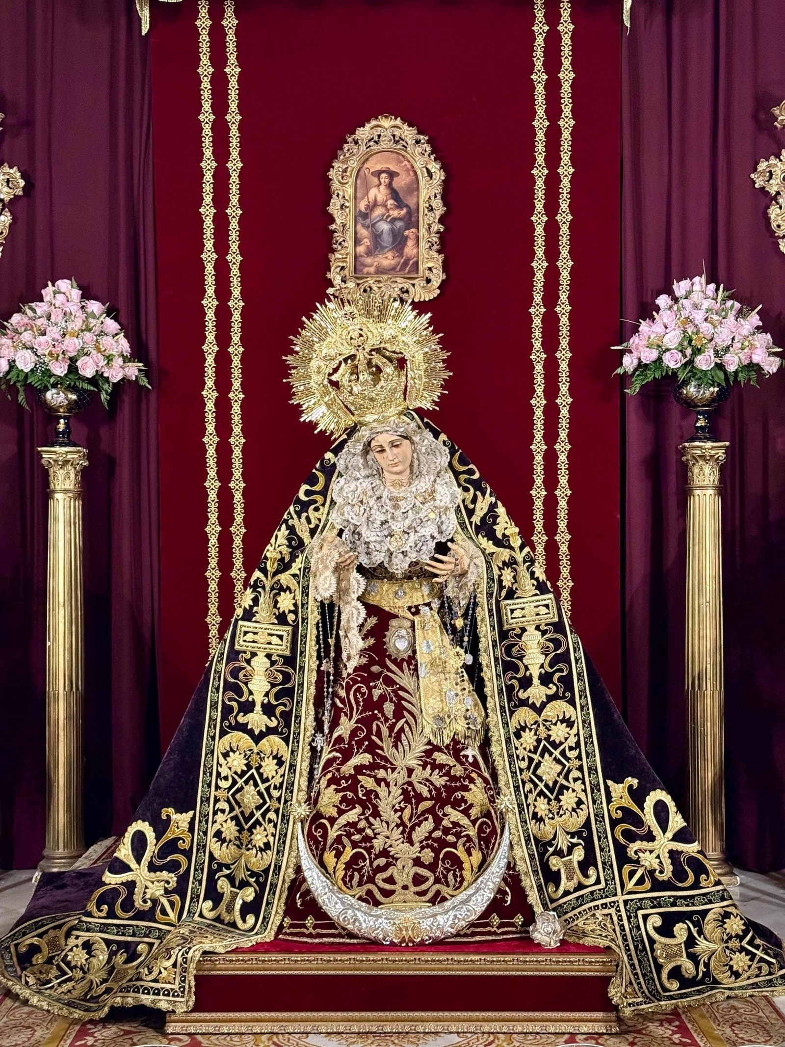 La Virgen del Patrocinio, de la cofradía del Prendimiento.