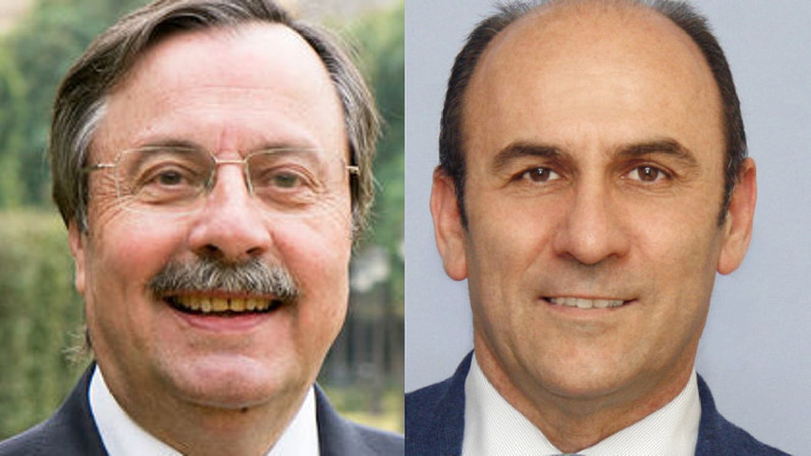 Luis Cáceres (i) y Rafael Martínez (d).