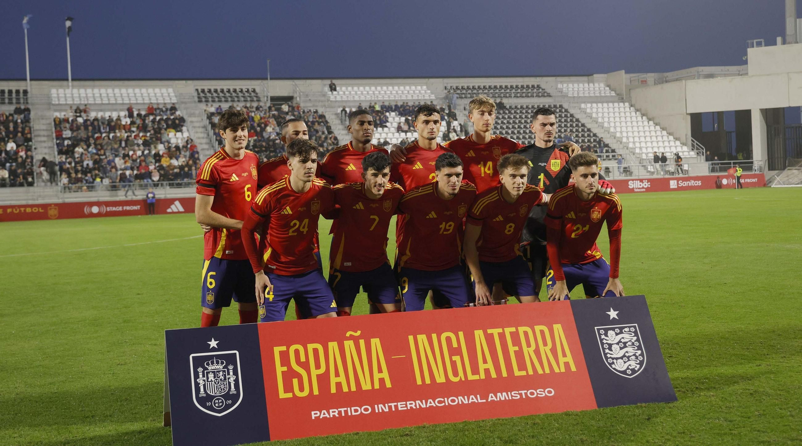 Las fotos del partido España-Inglaterra sub-21 de la inauguración del Ciudad de La Línea