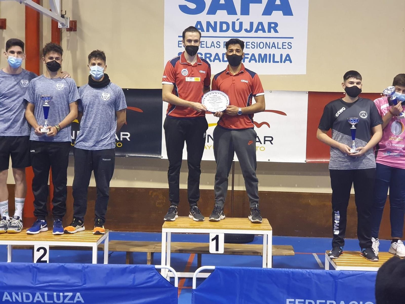 Antonio Chaves y Alejandro Buzón.