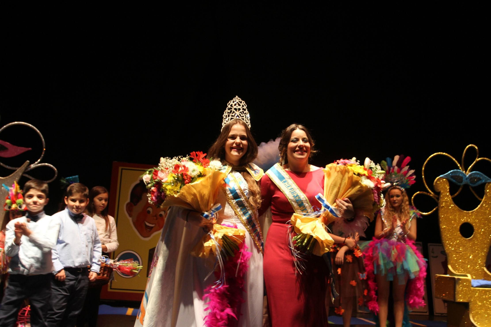 Gala de la coronación de  la choquera mayor e infantil del Carnaval Colombino 2018