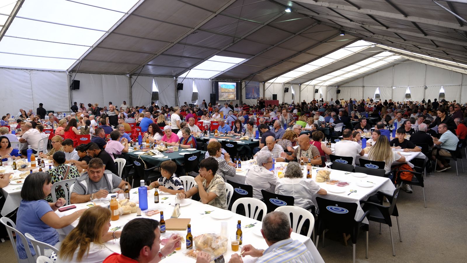 Imágenes de la comida anual de la CUCN, en Níjar
