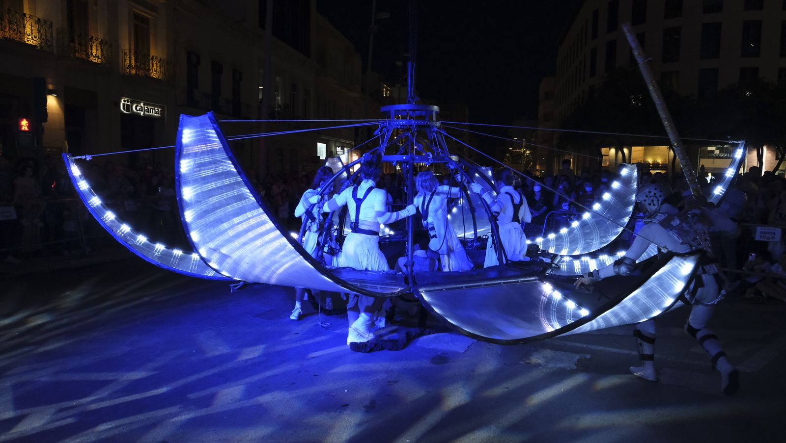 Imágenes de la Noche en Blanco de Almería