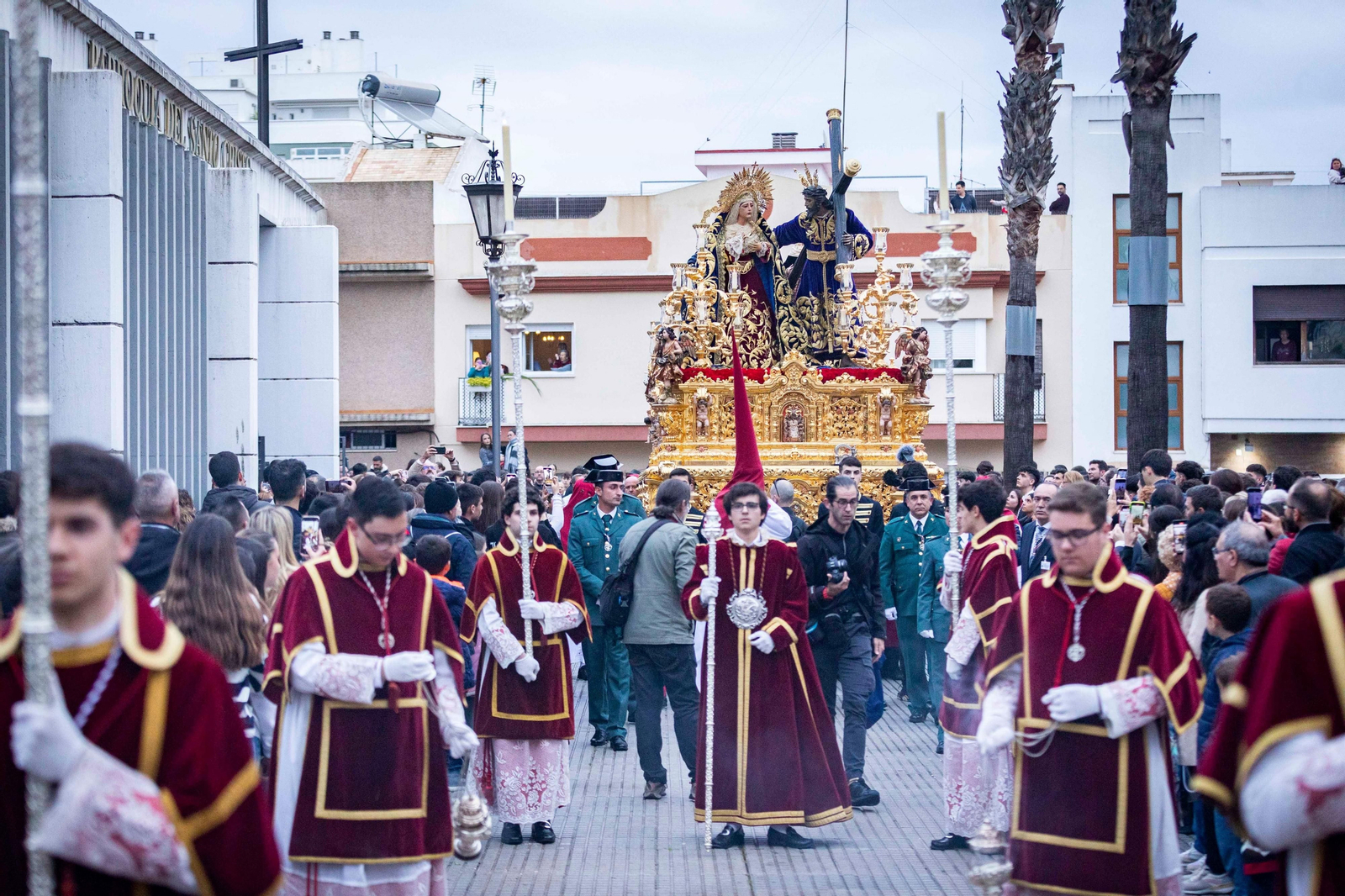 Las imágenes de la cofradía de Afligidos de la Semana Santa de San Fernando 2024