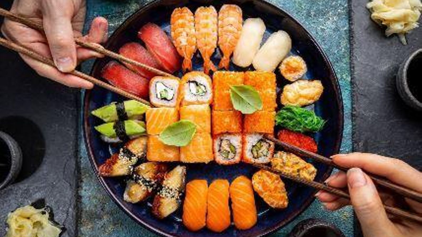 Plato de King sushi. Plato de King sushi.