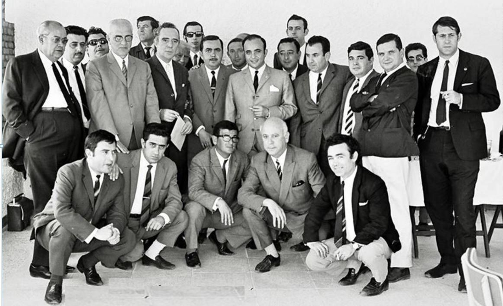 Periodistas y afines, en 1968.
